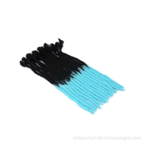 13 colors quality low price 24 inch synthetic fiber dark brown crochet hair wig